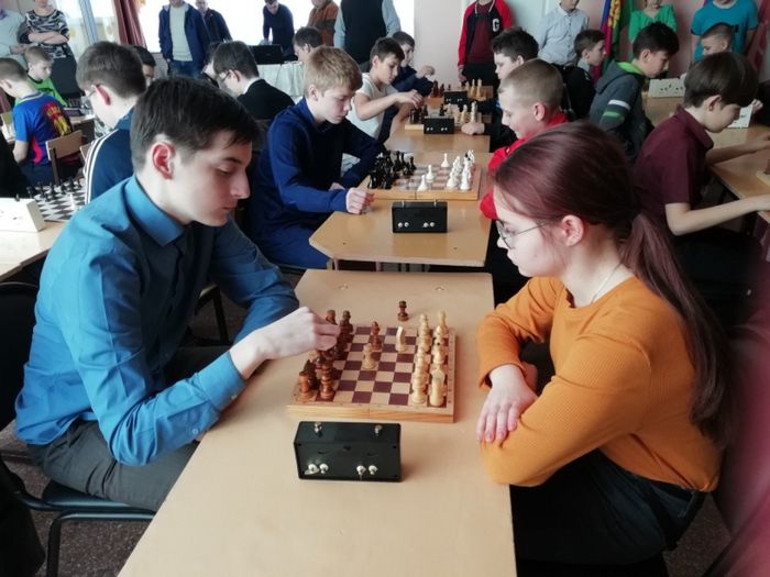 Фотография участников муниципального этапа шахматных соревнований "Белая ладья"