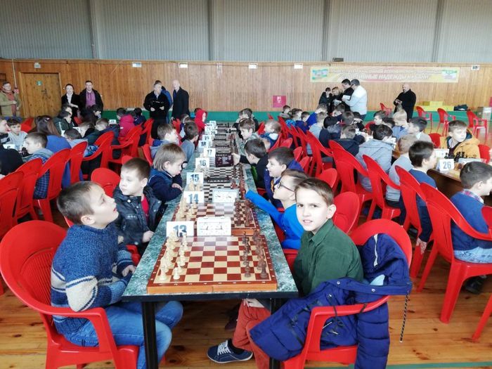 Фотография участников III традиционного межрайонного открытого турнира на Кубок Федерации шахмат Щербиновского района